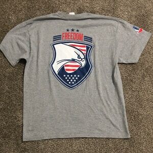 Port and Company Gray Freedom Tee